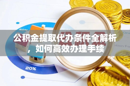 莘县公积金提取代办条件全解析，如何高效办理手续