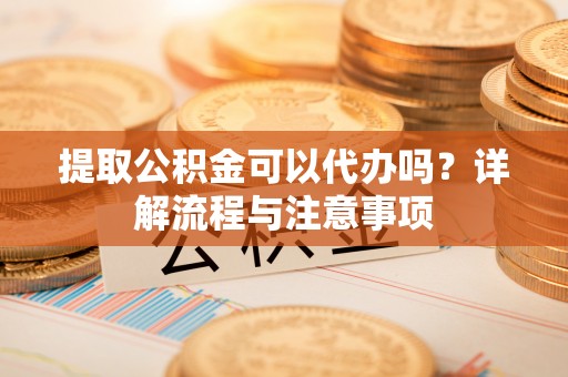 莘县提取公积金可以代办吗？详解流程与注意事项
