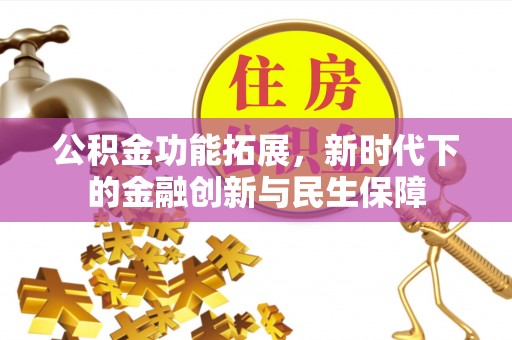莘县公积金功能拓展，新时代下的金融创新与民生保障