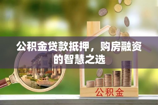 莘县公积金贷款抵押，购房融资的智慧之选