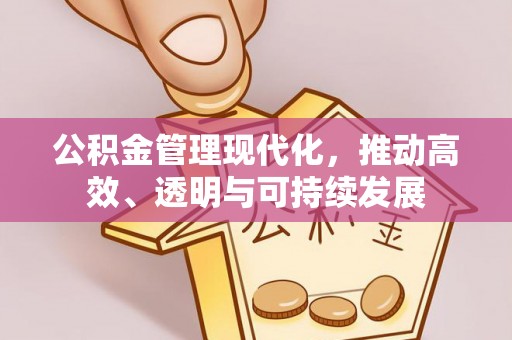 莘县公积金管理现代化，推动高效、透明与可持续发展
