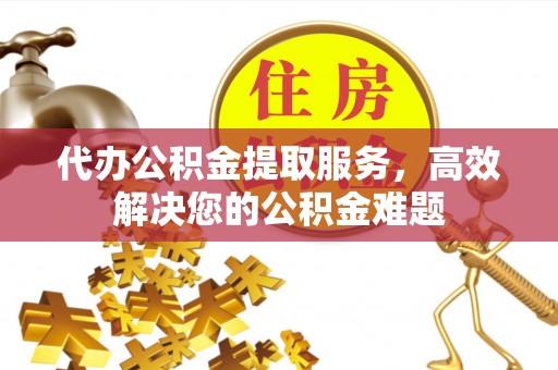 莘县代办公积金提取服务，高效解决您的公积金难题