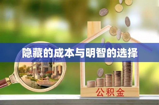 莘县隐藏的成本与明智的选择