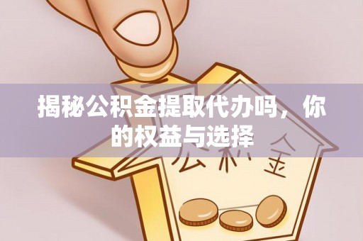 莘县揭秘公积金提取代办吗，你的权益与选择