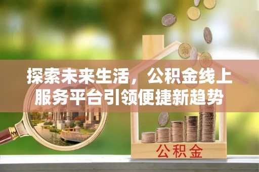 莘县探索未来生活，公积金线上服务平台引领便捷新趋势