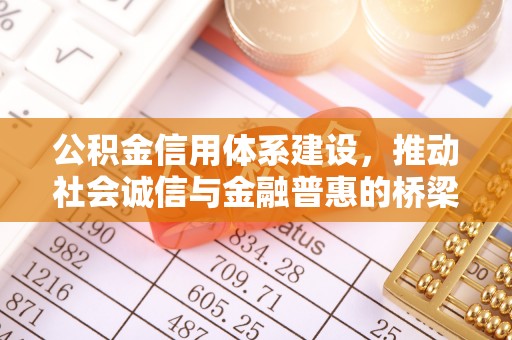 莘县公积金信用体系建设，推动社会诚信与金融普惠的桥梁