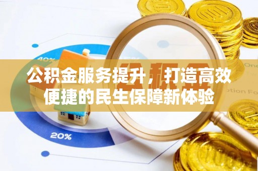 莘县公积金服务提升，打造高效便捷的民生保障新体验