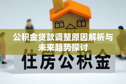 莘县公积金贷款调整原因解析与未来趋势探讨
