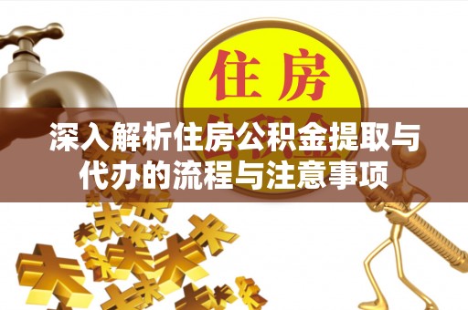 莘县深入解析住房公积金提取与代办的流程与注意事项