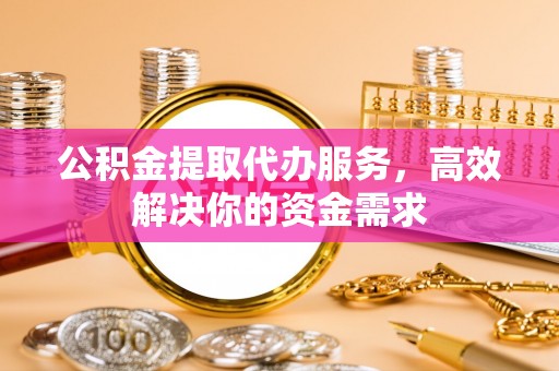 莘县公积金提取代办服务，高效解决你的资金需求