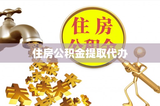 莘县住房公积金提取代办