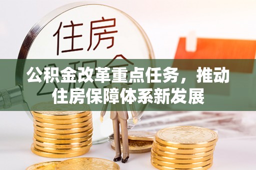 莘县公积金改革重点任务，推动住房保障体系新发展
