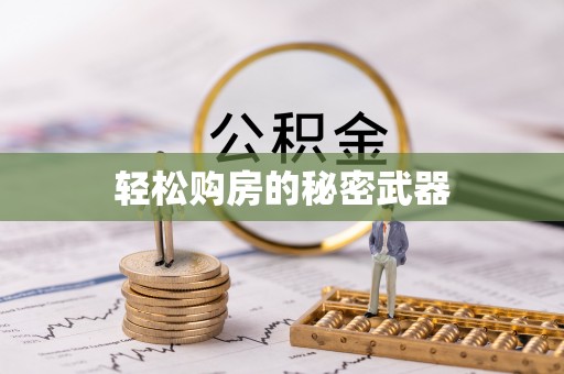 莘县轻松购房的秘密武器