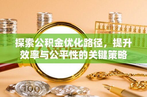 莘县探索公积金优化路径，提升效率与公平性的关键策略