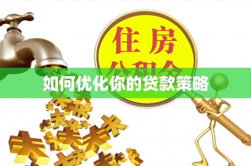 莘县如何优化你的贷款策略