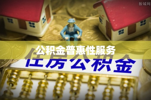 莘县公积金普惠性服务