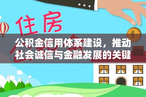 莘县公积金信用体系建设，推动社会诚信与金融发展的关键桥梁