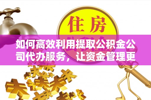 莘县如何高效利用提取公积金公司代办服务，让资金管理更轻松