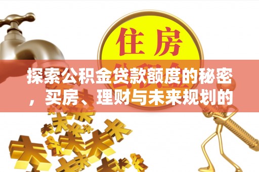 莘县探索公积金贷款额度的秘密，买房、理财与未来规划的全方位解析